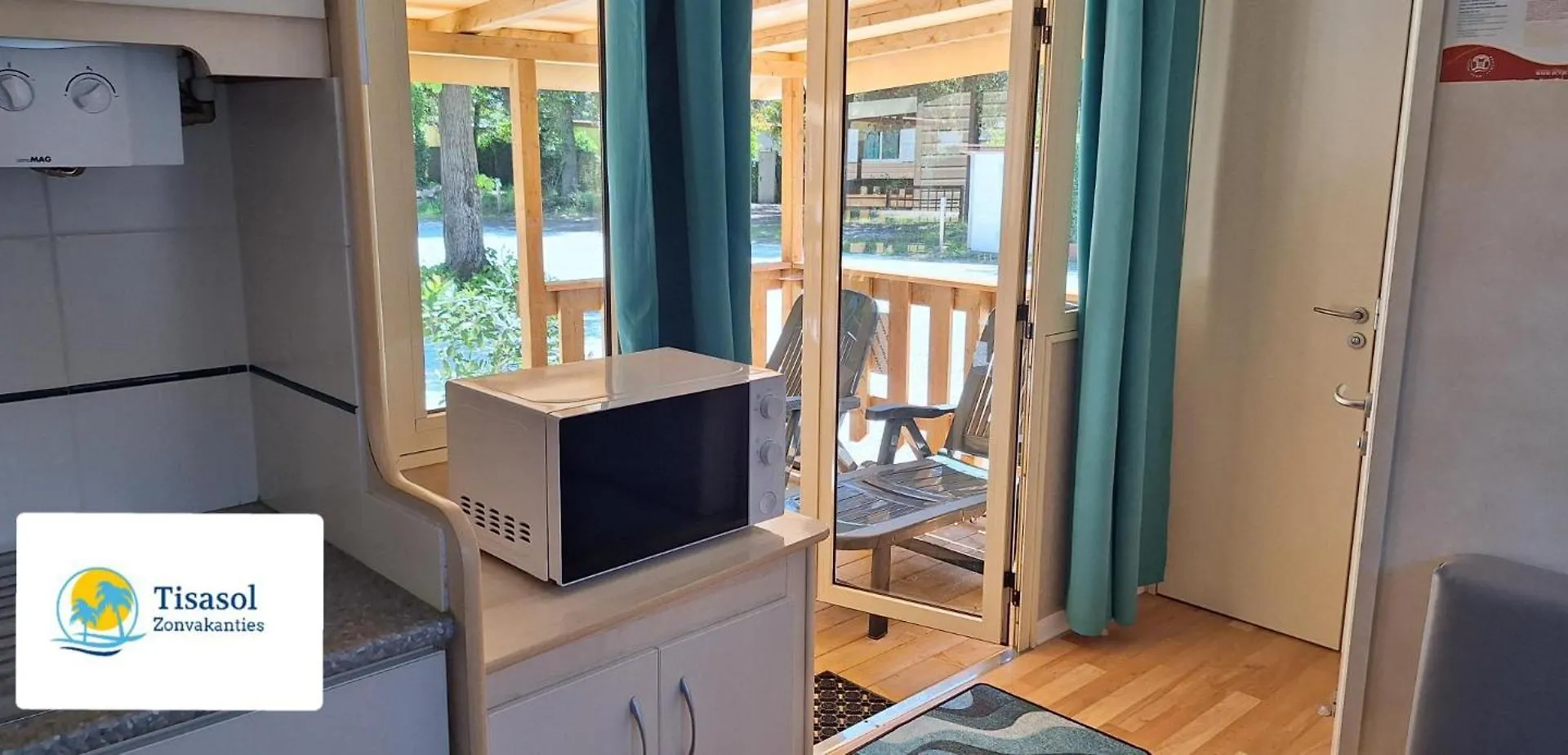 Campsite G014 Mobile Home Viareggio - Inclu Airco- Camping Paradiso